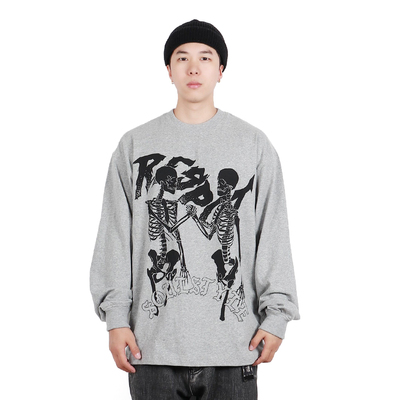 soulstyle原创骷髅t恤嘻哈街舞