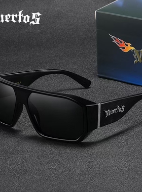 Muertos偏光太阳眼镜防紫外线街头嘻哈小众个性时尚西海岸墨镜