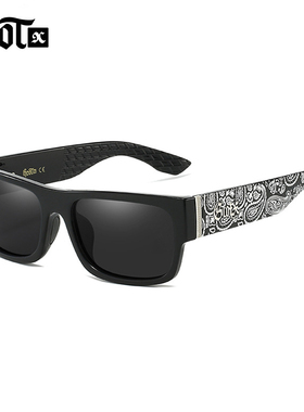 美式西海岸奇卡诺偏光墨镜