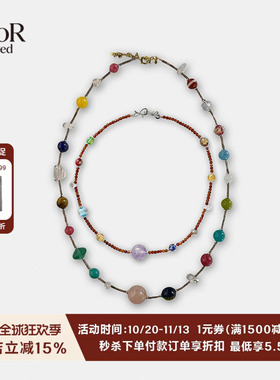 SELALAGU七彩多宝锁骨链