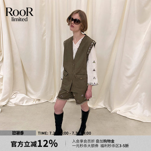 GRAMAGRASS中古马甲短裤女早秋