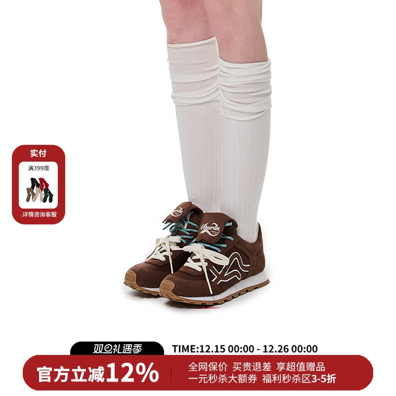 Andrea Martin复古休闲百搭三色跑鞋女25秋冬新款