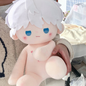 原创动漫咒术回战五条悟属性40cm棉花娃娃坐姿玩偶伏黑惠虎杖悠任