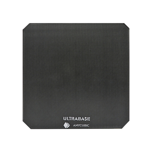 Anycubic 3D打印机热床晶格平台 弹簧钢 玻璃版 圆形方形 易取模型免贴双面纹理转印板 冷打板