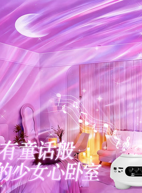 北极光星空投影灯蓝牙音响