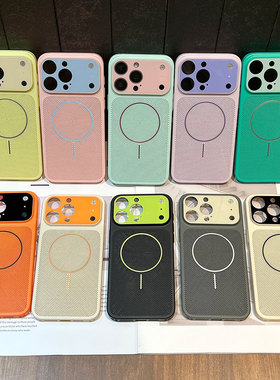 iPhone16马卡龙散热视窗手机壳