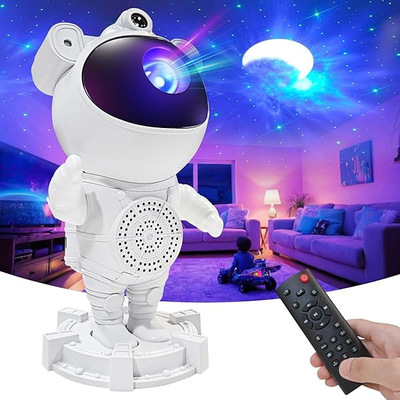 蓝牙宇航员星云投影小夜灯