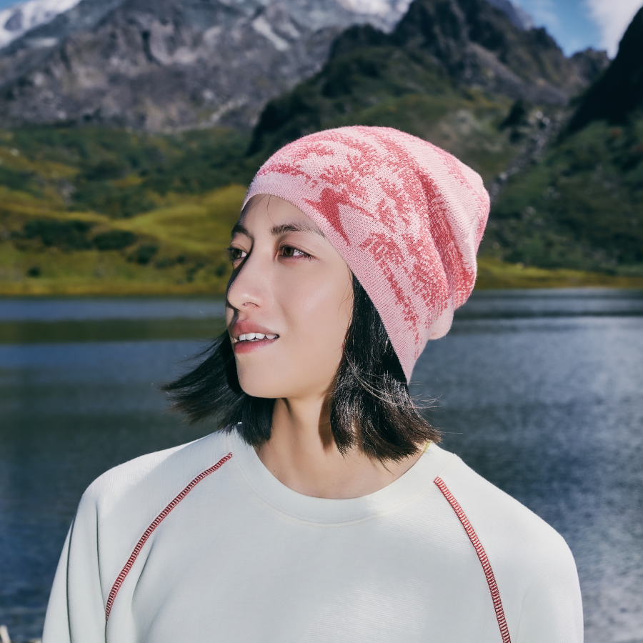 山川有物防寒冷帽保暖毛线帽子