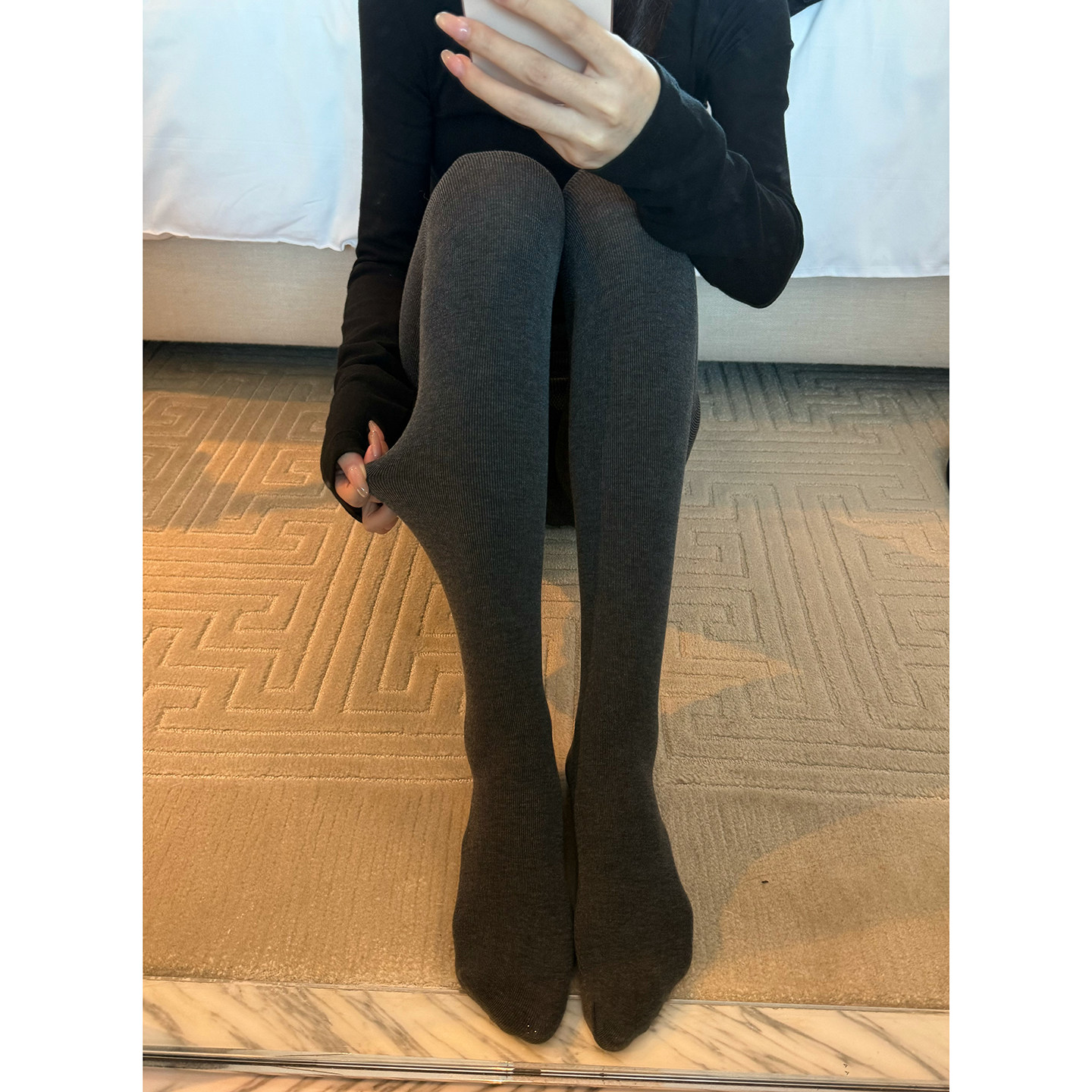 Here yaya shop 人手两条起刚需好穿提臀收腹高弹连体裤袜