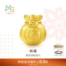 周生生Charme串珠足金福袋转运珠黄金吊坠硬金89197C定价