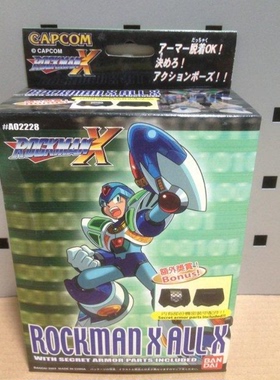 现货 万代 洛克人 模型 ROCKMAN X ALL X 艾克斯 MEGA MAN 手办
