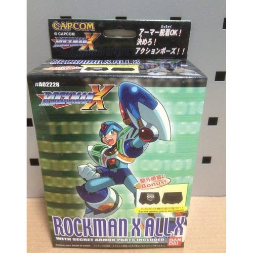 万代洛克人ROCKMANXALLX手办