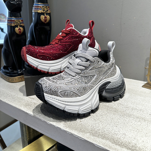 MIO米奥女鞋厚底老爹鞋2025新款春季超好看休闲运动鞋M251563520