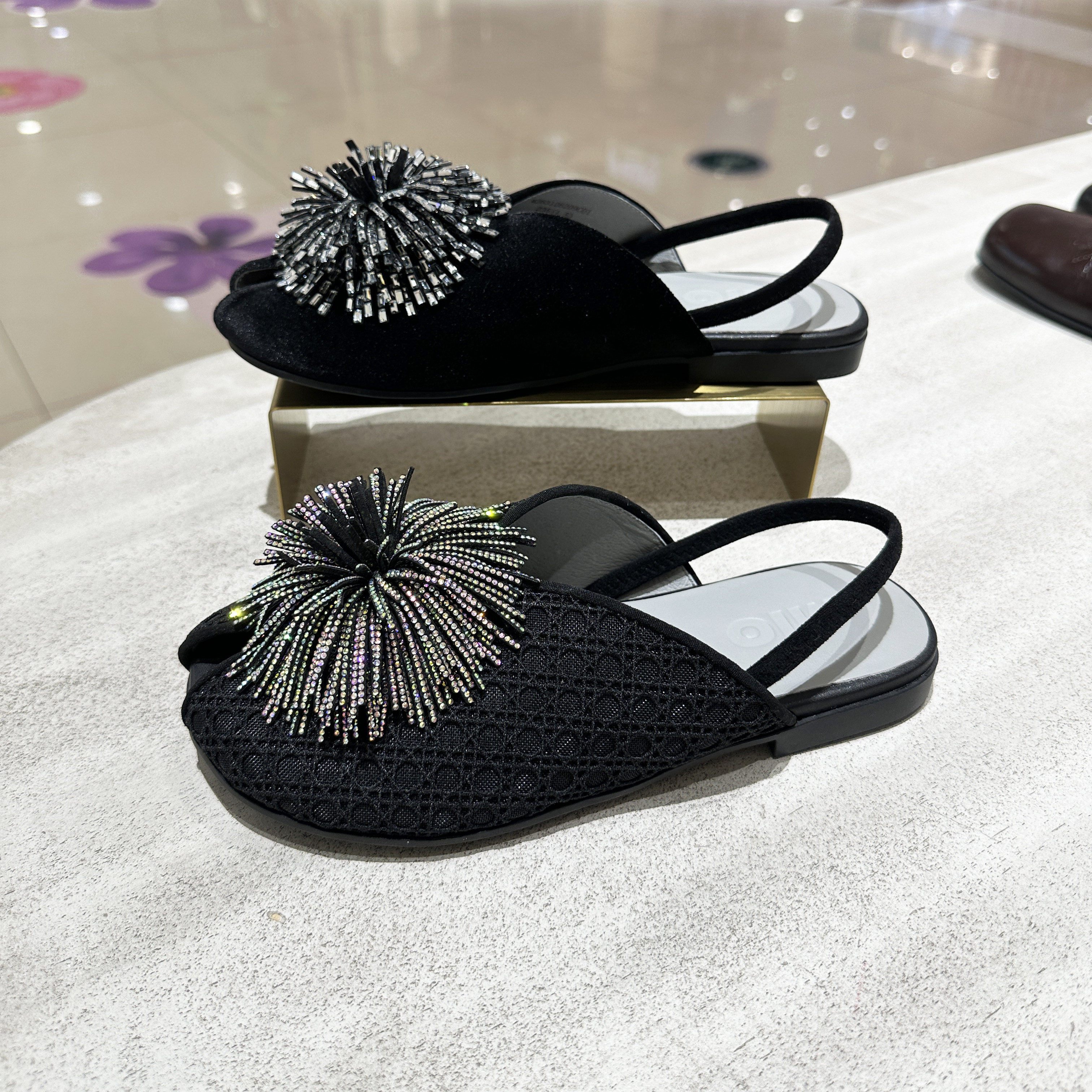 MIO米奥女鞋凉鞋外穿拖鞋烟花鞋