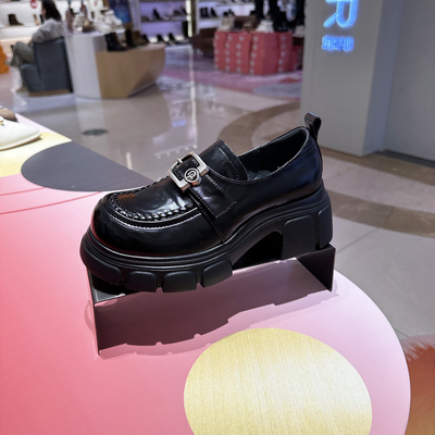 超厚底乐福鞋牛津鞋小个子福利
