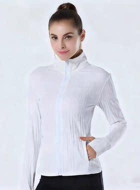 皇后瑜伽服女2025新款秋冬高级感普拉提训练服上衣健身服