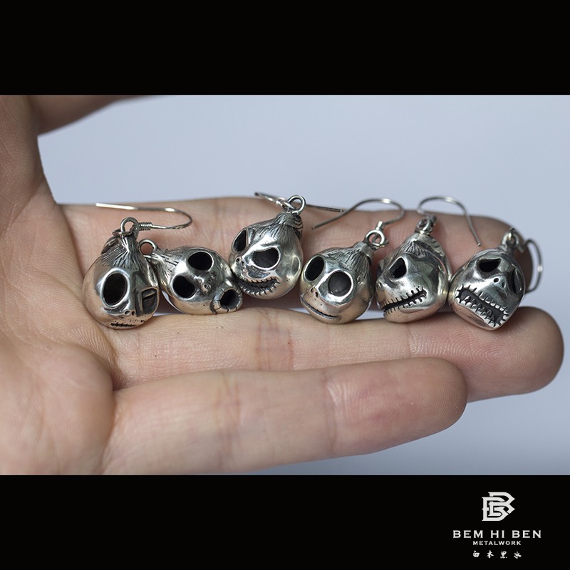 白木黑冰原创设计手工925银银饰