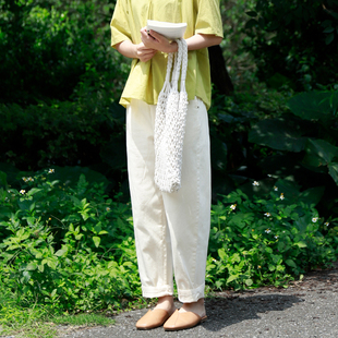 纯色简约长裤 新款 百搭显瘦收腰H2W05Z10412 2023秋季 掂量拾卡女装