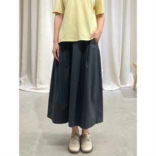 高级感半身裙中长款 通勤文艺A字裙L2V01S13412 春夏新款 掂量女装