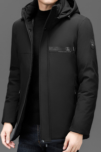 主推现货！高品质爆版！8303/P78商务冬装棉衣男棉服中年爸爸外套图片