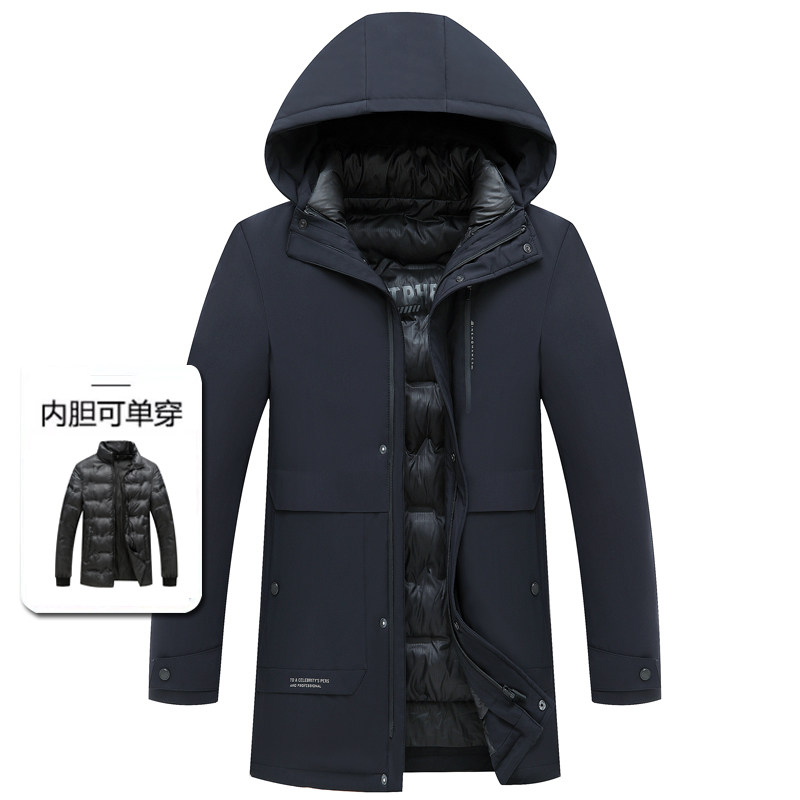 高品质爆版主推！可脱内胆！8309/P100商务冬装外套爸爸棉衣棉服图片