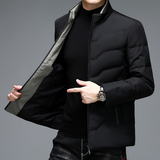 92002/P165羽绒服男外套中青年爸爸立领羽绒衣商务外套，男装羽绒服，星座1216