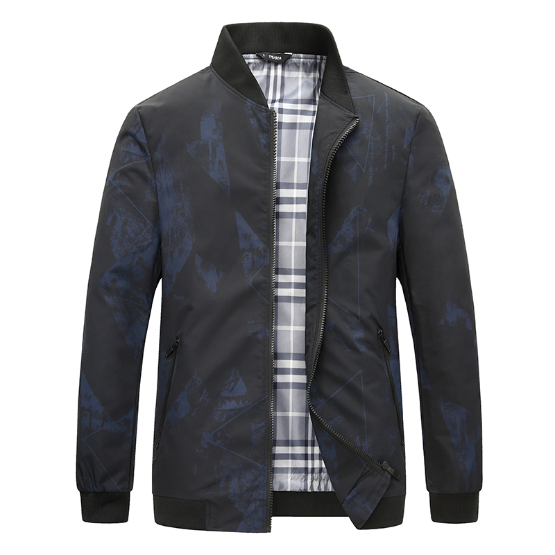 2215/P55新款男士棒球服外套男爸爸商务休闲夹克中年外套男，男装夹克，星座1216