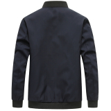 2205/P55新款棒球服外套男爸爸商务休闲夹克父亲装外套中年茄克，男装夹克，星座1216