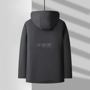 万件备货！大爆版！2281/P75休闲商务爸爸棉服中长款中老年棉衣男图片