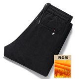 主推大爆版9811/P55商务男裤加绒加厚中老年高腰松紧腰灯芯绒爸爸，男装休闲裤，星座1216