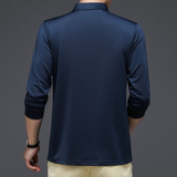 星座商务装3130/P40商务男装长袖T恤爸爸服装男士POLO衫中老年衫，男装T恤，星座1216