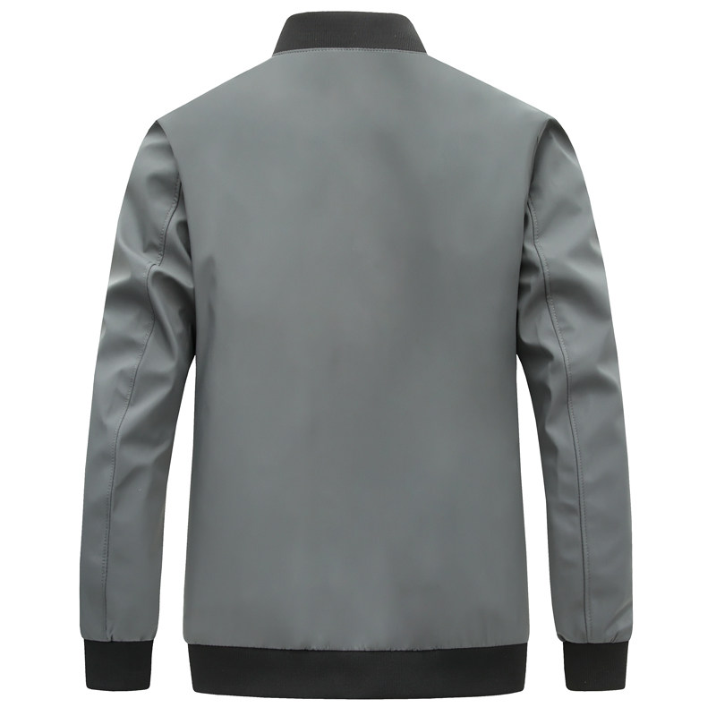 2210/P602022中青年秋装新款棒球服外套男爸爸商务休闲夹克外套,男装夹克,星座1216