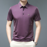 2327/P30商务短袖t恤男中青年爸爸薄款休闲半袖polo衫男装薄款，男装Polo衫，星座1216