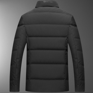 92002/P165商务羽绒服外套中青年爸爸羽绒衣立领外套图片