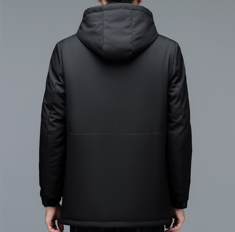 8218/P168商务爸爸羽绒服中老年冬装外套父亲中长款羽绒衣男,男装羽绒服,星座1216