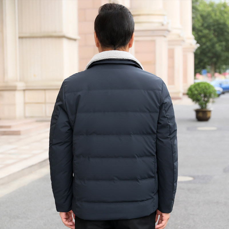 92001/P190中老年休闲商务羽绒服外套中青年爸爸轻薄羽绒外套,男装羽绒服,星座1216