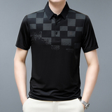 2309/P30夏季新款商务短袖t恤中青年爸爸薄款休闲短袖polo衫，男装Polo衫，星座1216