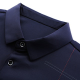 3138/P40商务男装长袖t恤POLO衫秋装中年人汗衫打底衫父亲衣服，男装T恤，星座1216