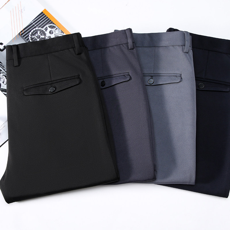 181/P32商务休闲春秋款男裤中青年爸爸新款弹力休闲裤，男装休闲裤，星座1216