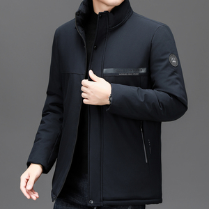 高品质爆版主推！加绒加厚！8302/P78商务冬装棉衣男棉服爸爸冬装图片