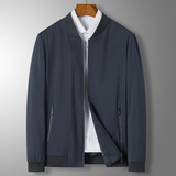 2205/P552023春装新款棒球服外套男爸爸商务休闲夹克中年外套男，男装夹克，星座1216