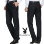 Playboy mùa hè phần quần dài thẳng lỏng miễn phí nóng kích thước lớn phù hợp với quần kinh doanh quần tây nam chuyên nghiệp - Suit phù hợp quần tây xám