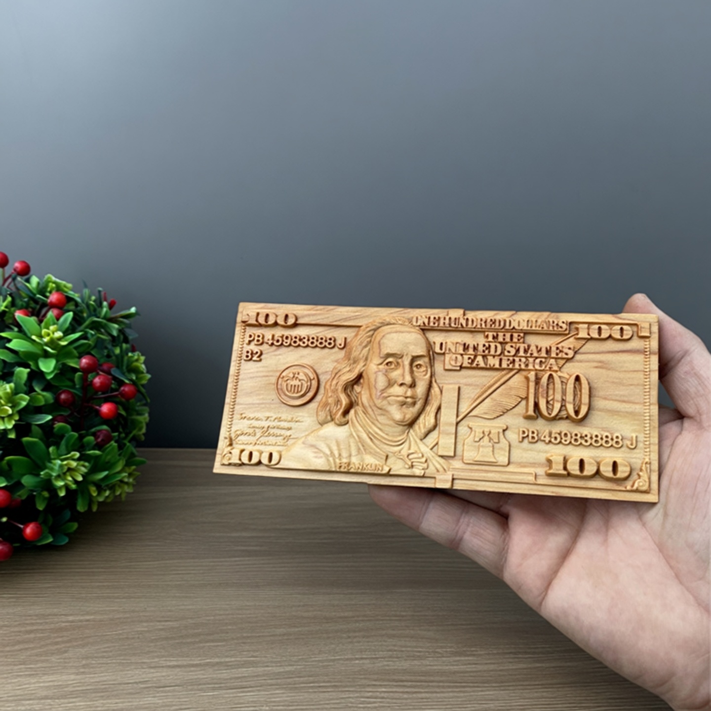 雨轩木雕12年老店100美金装饰品