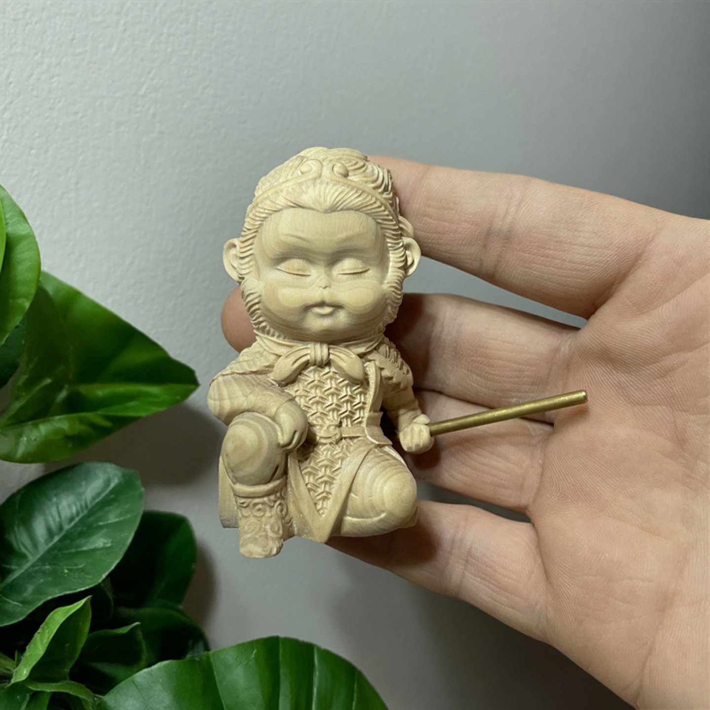 小叶黄杨木齐天大圣孙悟空