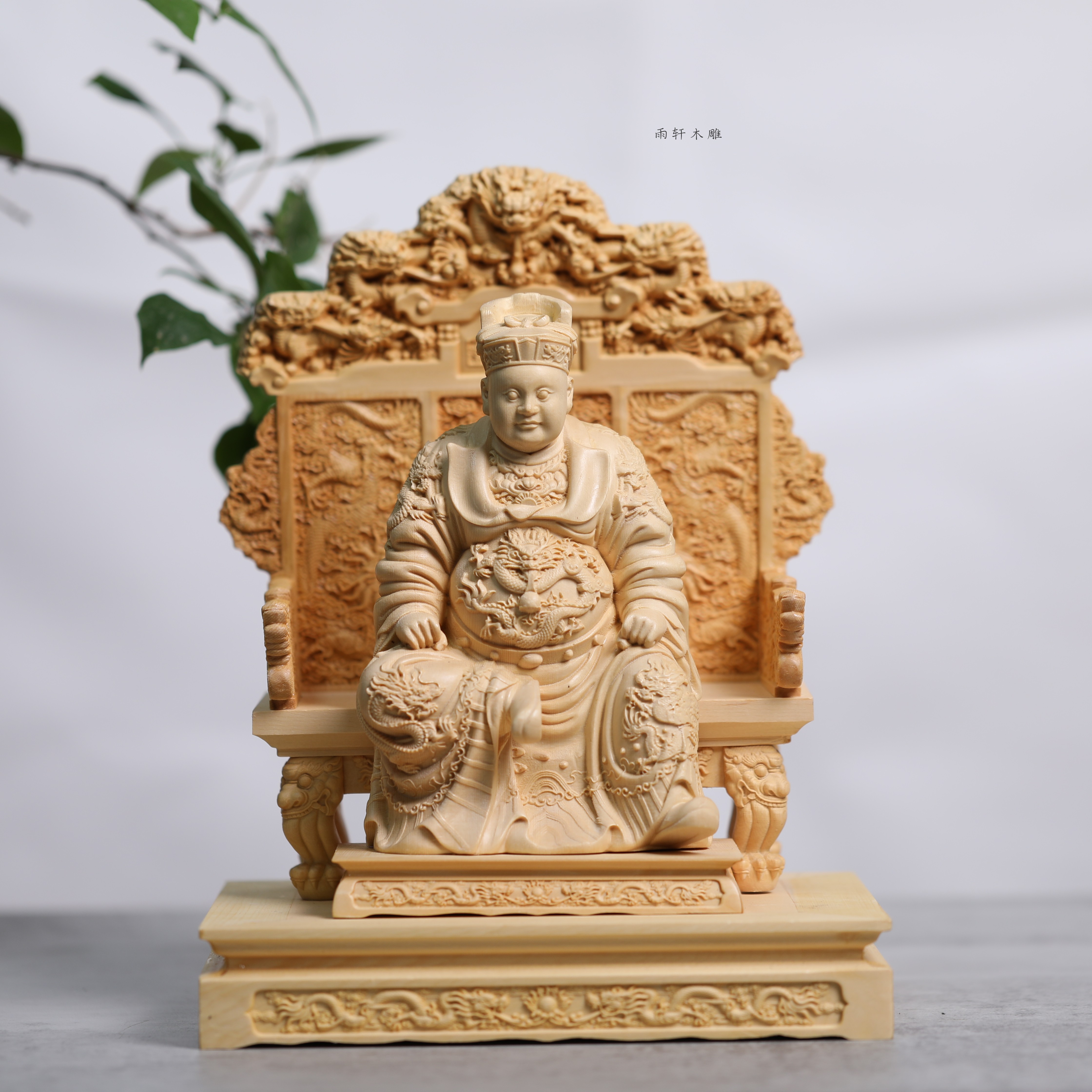 正宗桧木木雕广泽尊王