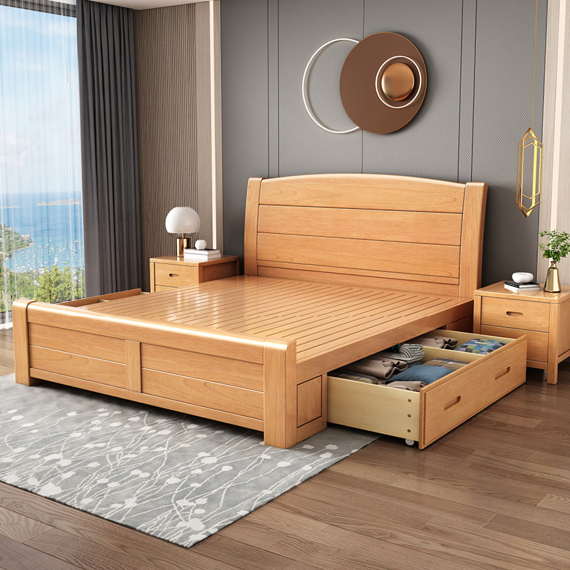 欧洲进口AAA级榉木实木床