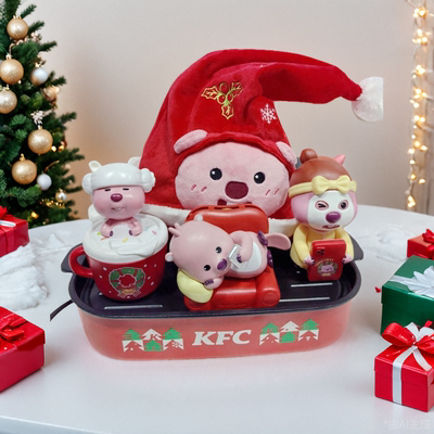 肯德基loopy露比圣诞帽子玩具