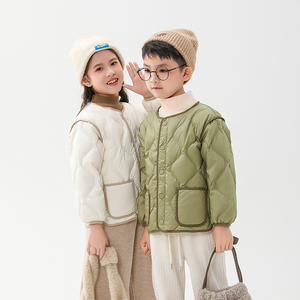 巴拉可儿儿童羽绒服女童男孩外套