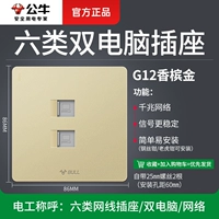 G12 Большая панель золота-двух цифр.