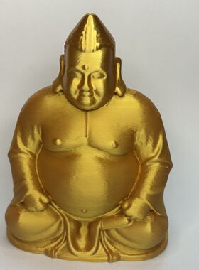 大肚佛摆件大肚笑佛元宝像佛桌面大佛摆件招财摆件